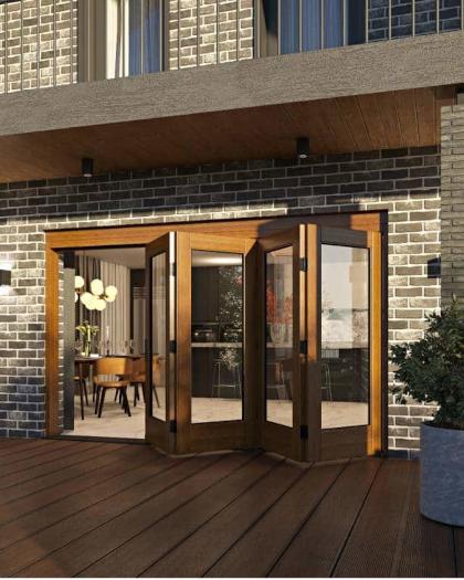 Bifold patio doors - photo