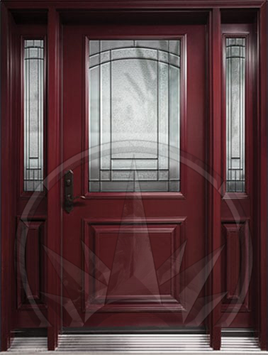 Chatham decorative glass door